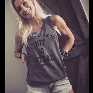 ⚾️ Hit & Steal tank top